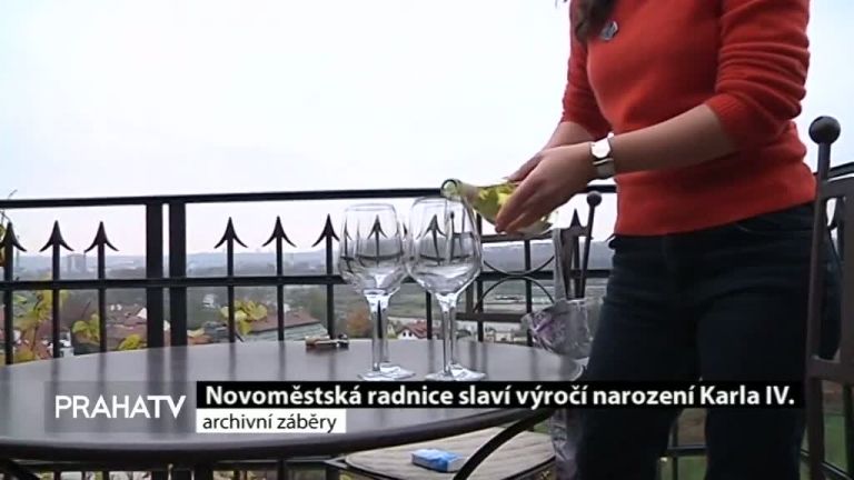 Novoměstská radnice slaví výročí narození Karla IV.