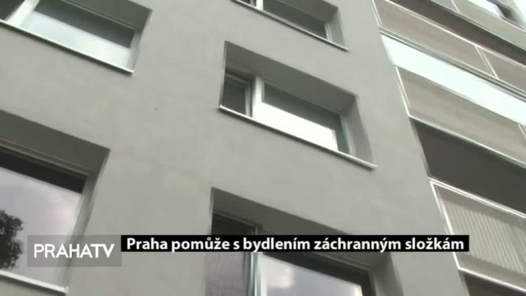 Praha pomůže s bydlením záchranným složkám