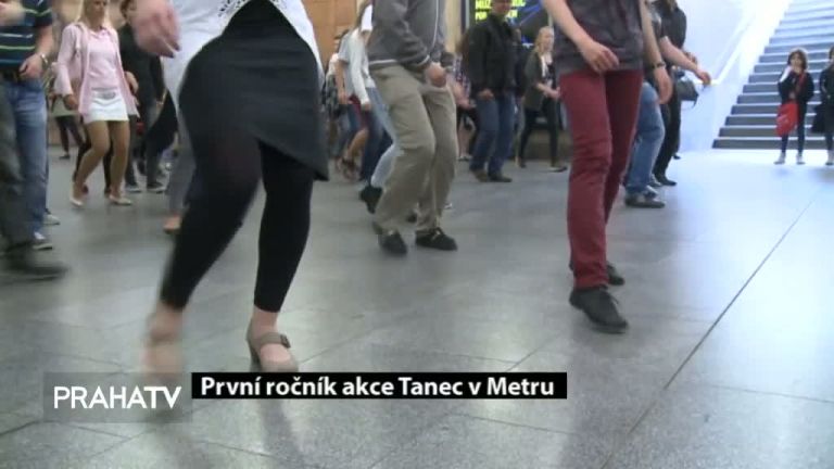 První ročník akce Tanec v metru