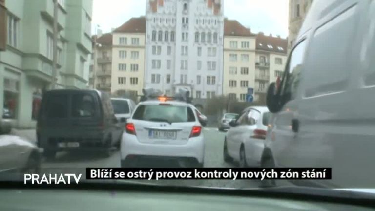 Blíží se ostrý provoz kontroly nových zón stání