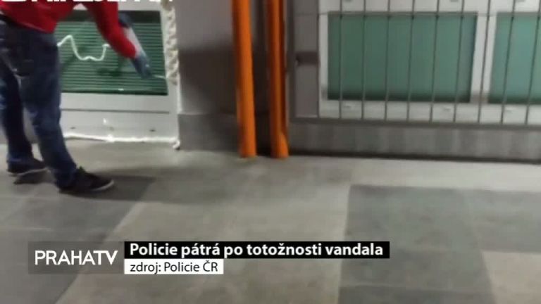 Policie pátrá po totožnosti vandala