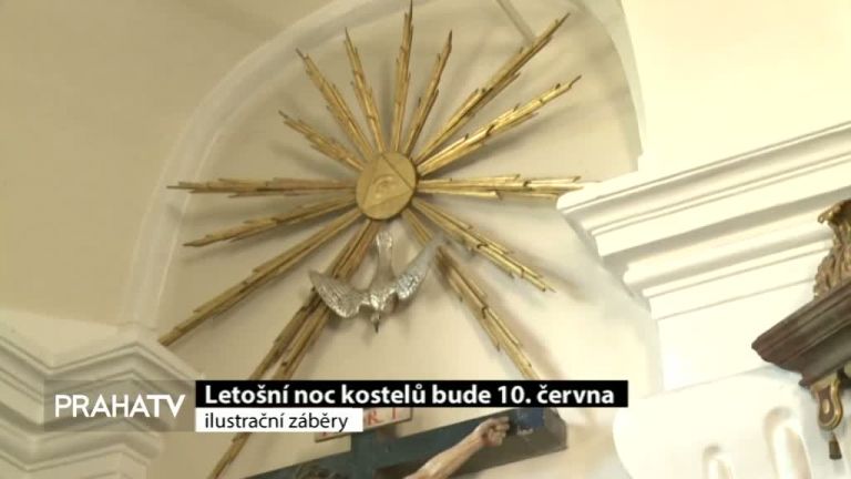 Letošní Noc kostelů bude 10. června