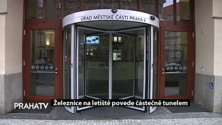 Železnice na letiště povede částečně tunelem