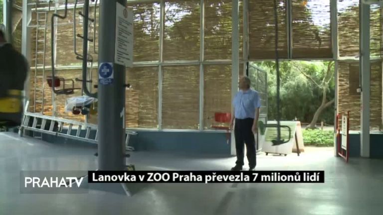 Lanovka v ZOO Praha převezla 7 milionů lidí