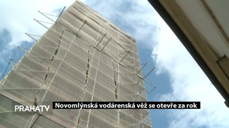 Novomlýnská vodárenská věž se otevře za rok