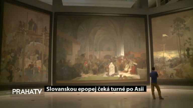 Slovanskou epopej čeká turné po Asii