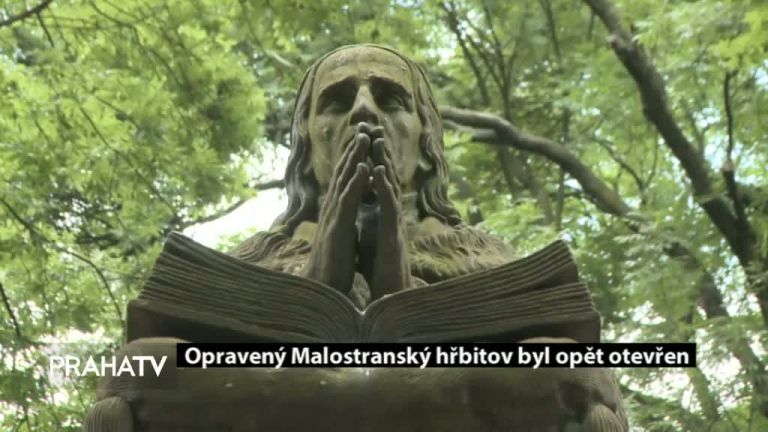 Opravený Malostranský hřbitov byl opět otevřen