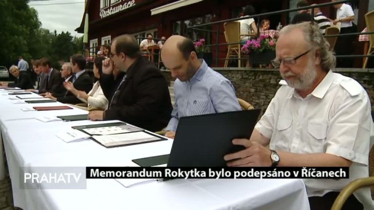 Memorandum Rokytka bylo podepsáno v Říčanech