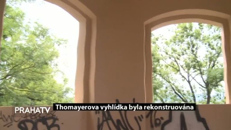 Thomayerova vyhlídka byla rekonstruována