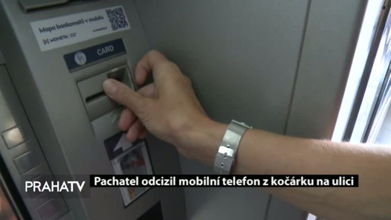 Pachatel odcizil mobilní telefon z kočárku na ulici