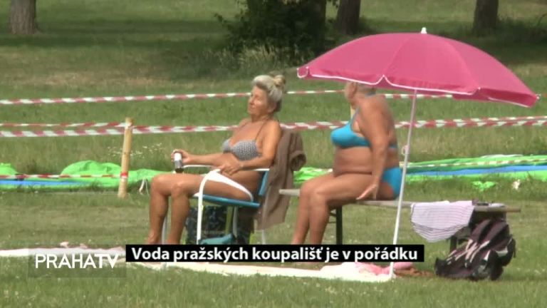 Voda pražských koupališť je v pořádku