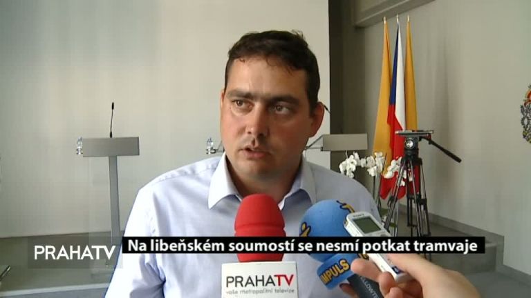 Na libeňském soumostí se nesmí potkat tramvaje