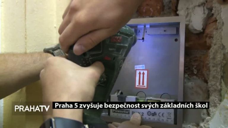 Praha 5 zvyšuje bezpečnost svých základních škol
