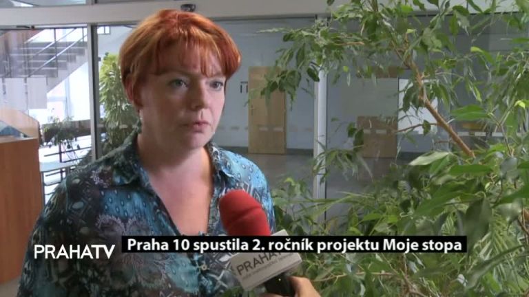 Praha 10 spustila 2. ročník projektu Moje stopa