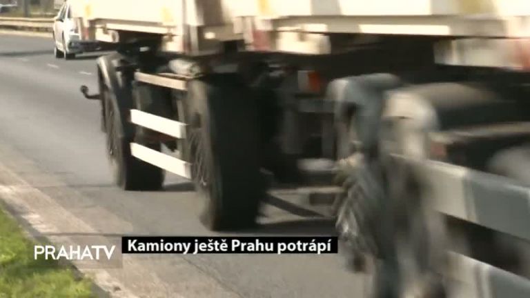 Kamiony ještě Prahu potrápí