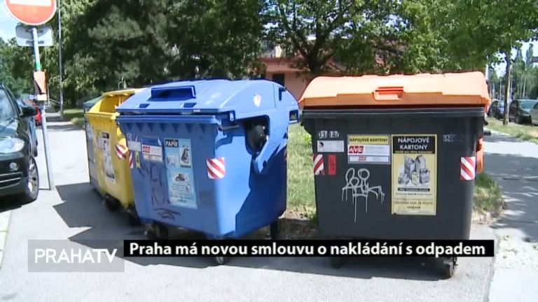 Praha má novou smlouvu o nakládání s odpadem