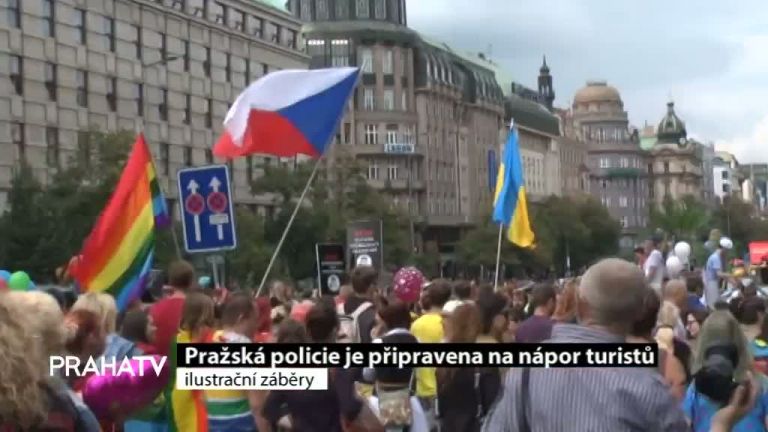 Pražská policie je připravena na nápor turistů