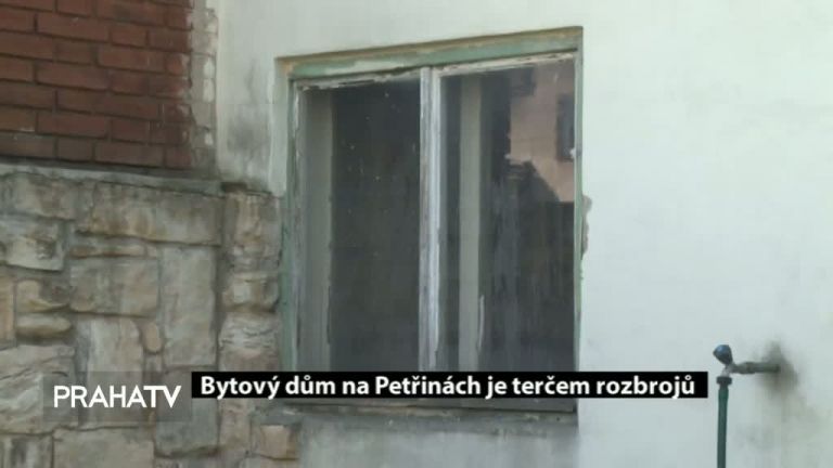 Bytový dům na Petřinách je terčem rozbrojů