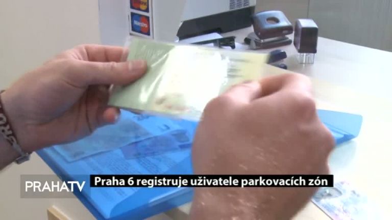 Praha 6 registruje uživatele parkovacích zón