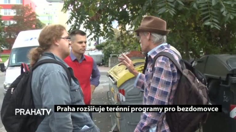 Praha rozšiřuje terénní programy pro bezdomovce