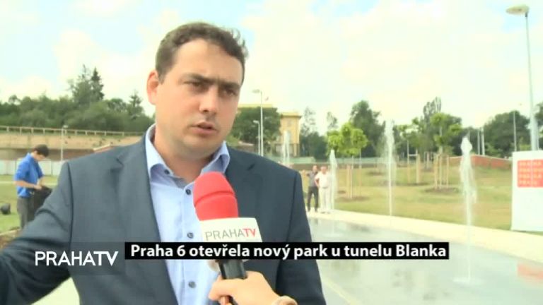 Praha 6 otevřela nový park u tunelu Blanka