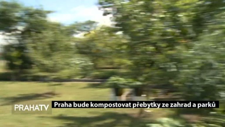 Praha bude kompostovat přebytky ze zahrad a parků