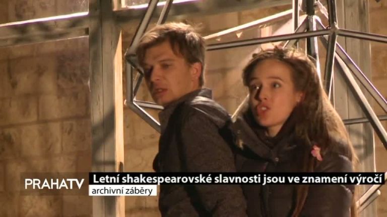 Letošní shakespearovské slavnosti ve znamení výročí