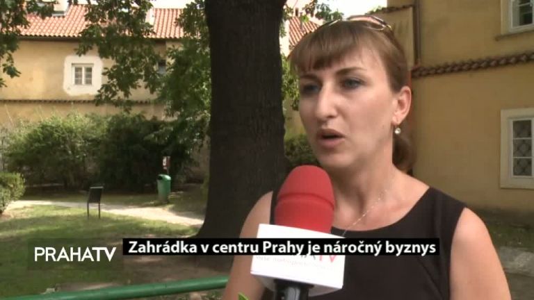 Zahrádka v centru Prahy je náročný byznys
