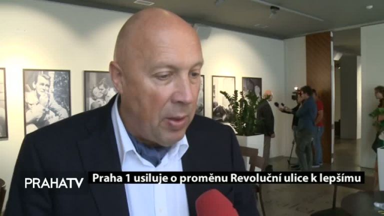 Praha 1 usiluje o proměnu Revoluční ulice k lepšímu