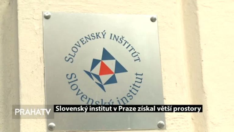 Slovenský institut v Praze získal větší prostory