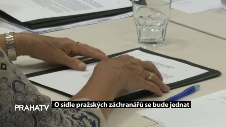 O sídle pražských záchranářů se bude jednat