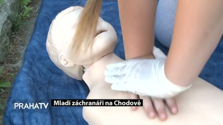 Mladí záchranáři na Chodově