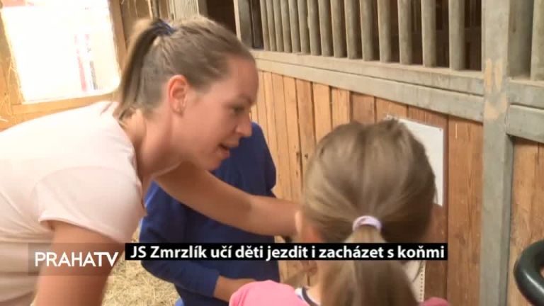 JS Zmrzlík učí děti jezdit i zacházet s koňmi