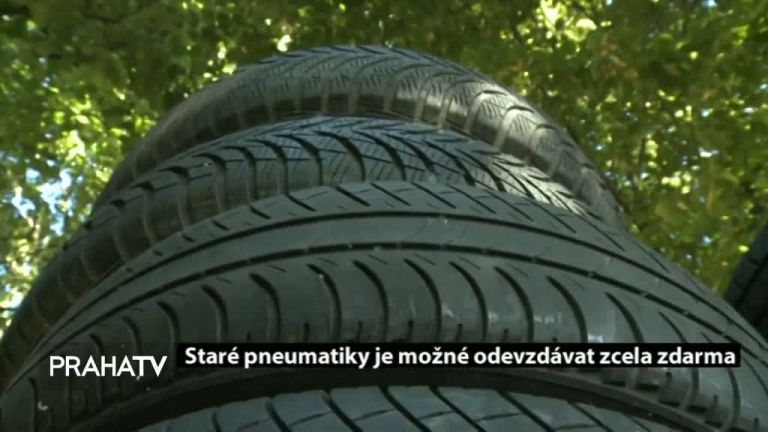 Staré pneumatiky je možné odevzdávat zcela zdarma