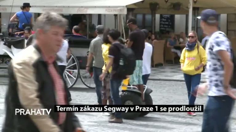 Termín zákazu Segway v Praze 1 se prodloužil