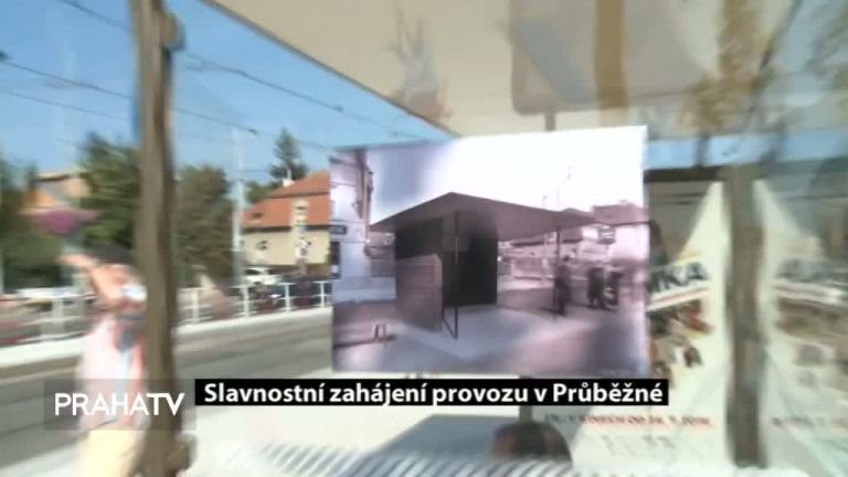 Slavnostní zahájení provozu v Průběžné