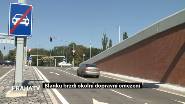 Blanku brzdí okolní dopravní omezení