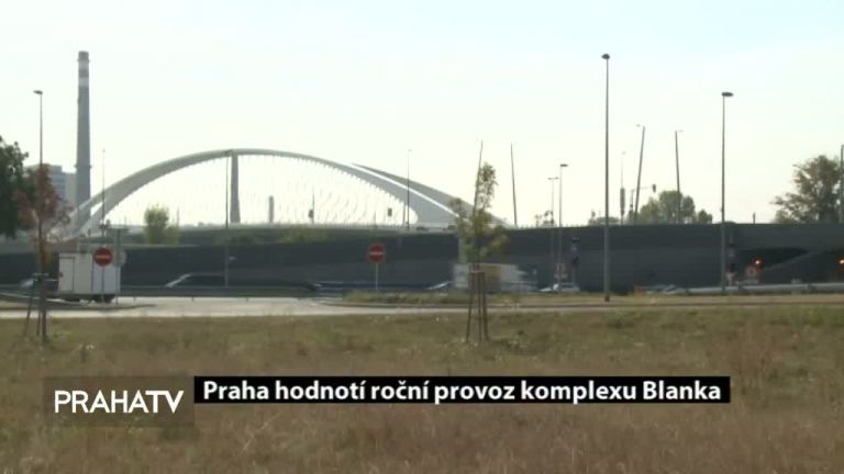 Praha hodnotí roční provoz komplexu Blanka