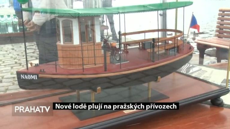 Nové lodě plují na pražských přívozech 