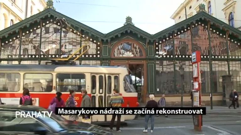Masarykovo nádraží se začíná rekonstruovat