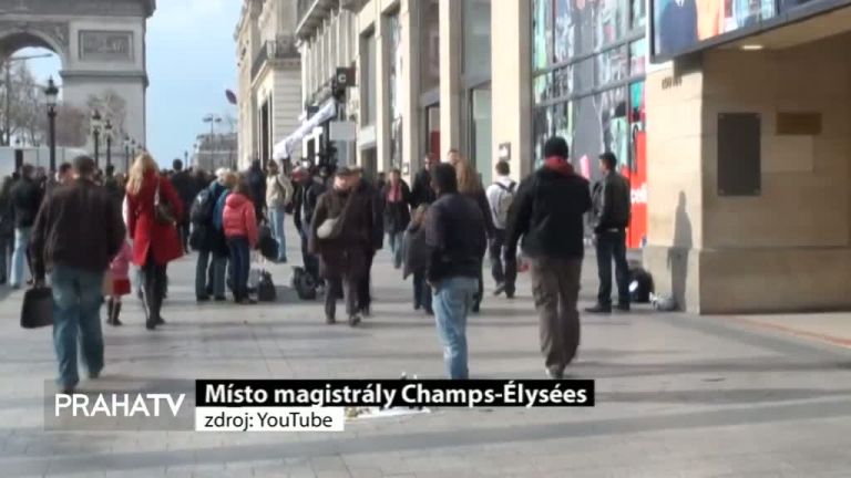 Místo magistrály Champs-Élysées
