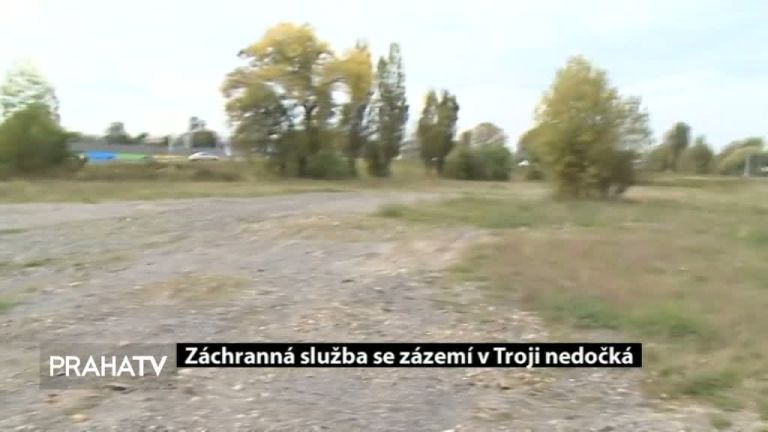 Záchranná služba se zázemí v Troji nedočká