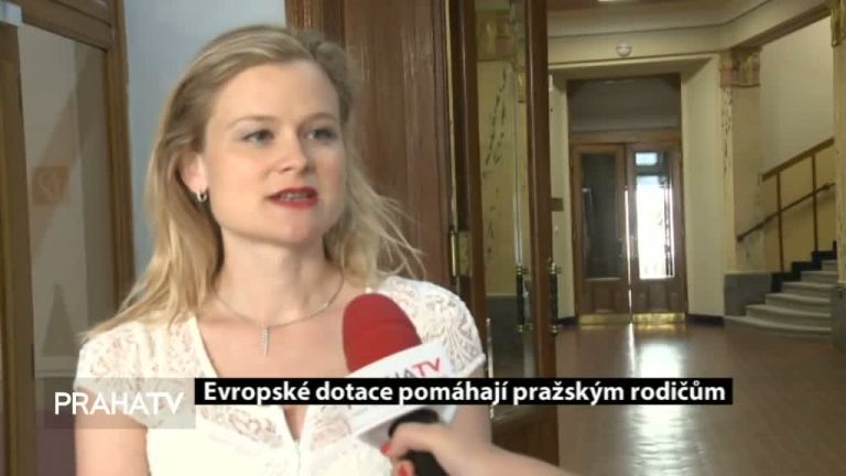 Evropské dotace pomáhají pražským rodičům 