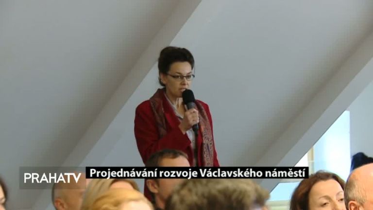 Projednávání rozvoje Václavského náměstí