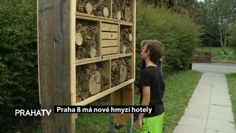 Praha 8 má nové hmyzí hotely