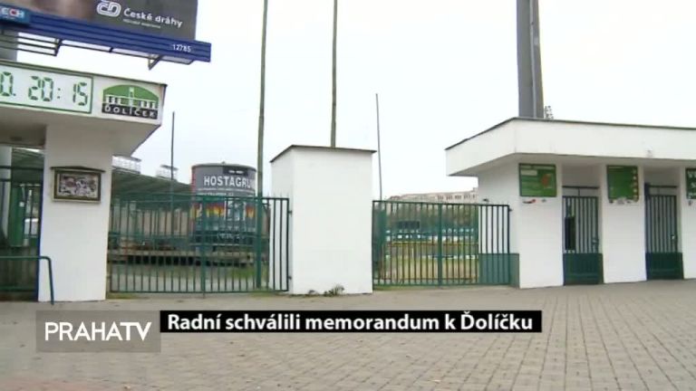 Radní schválili memorandum k Ďolíčku 