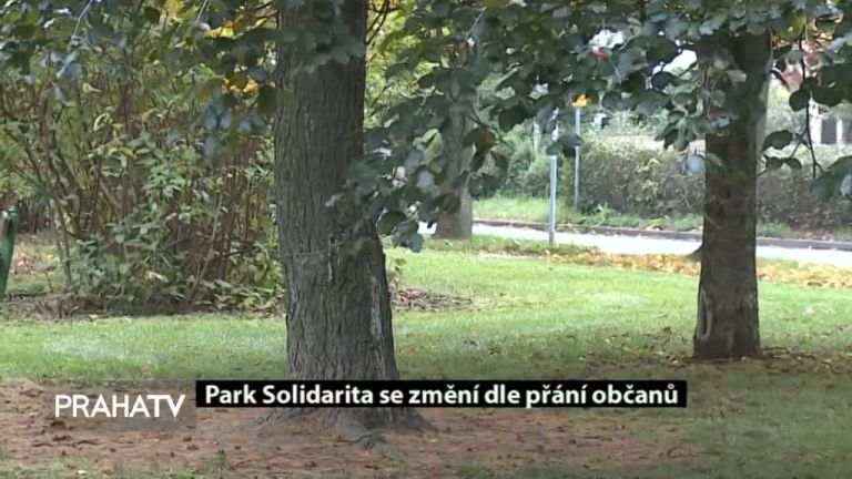 Park Solidarita se změní dle přání občanů