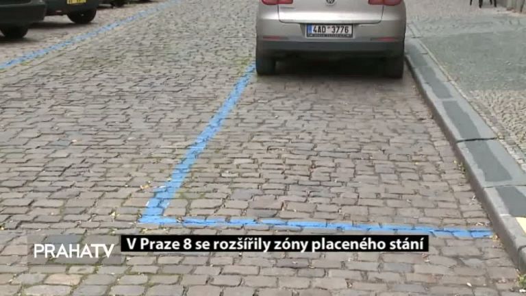 V Praze 8 se rozšířily zóny placeného stání