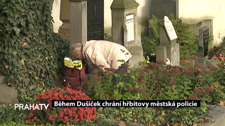 Dušičkové hřbitovy ochrání městská policie