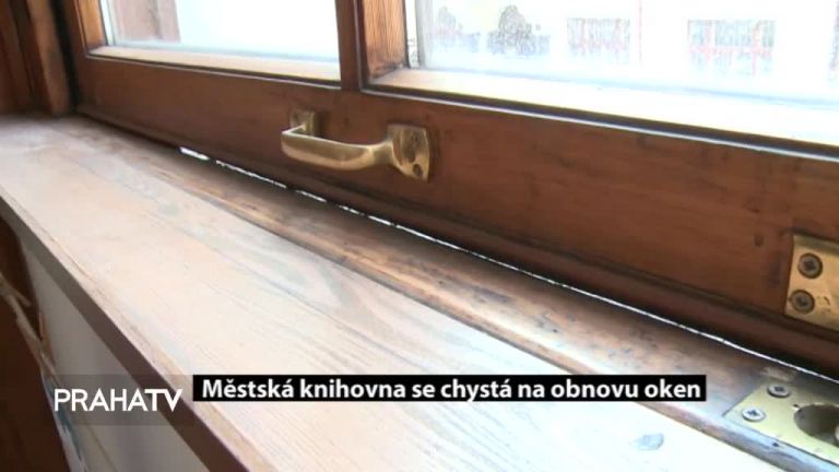 Městská knihovna se chystá na obnovu oken